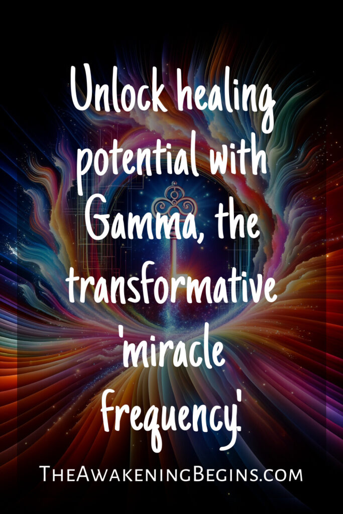 Unlock healing potential with Gamma, the transformative 'miracle frequency'.