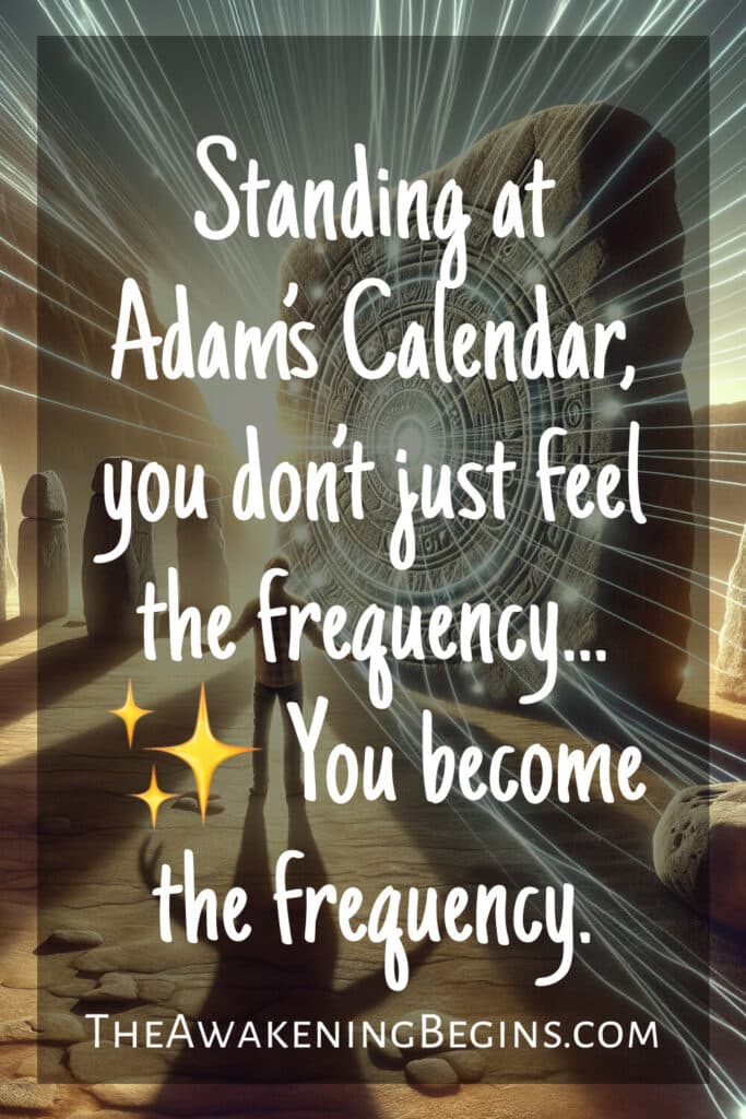 Standing at Adam’s Calendar, you don’t just feel the frequency... ✨ You become the frequency.