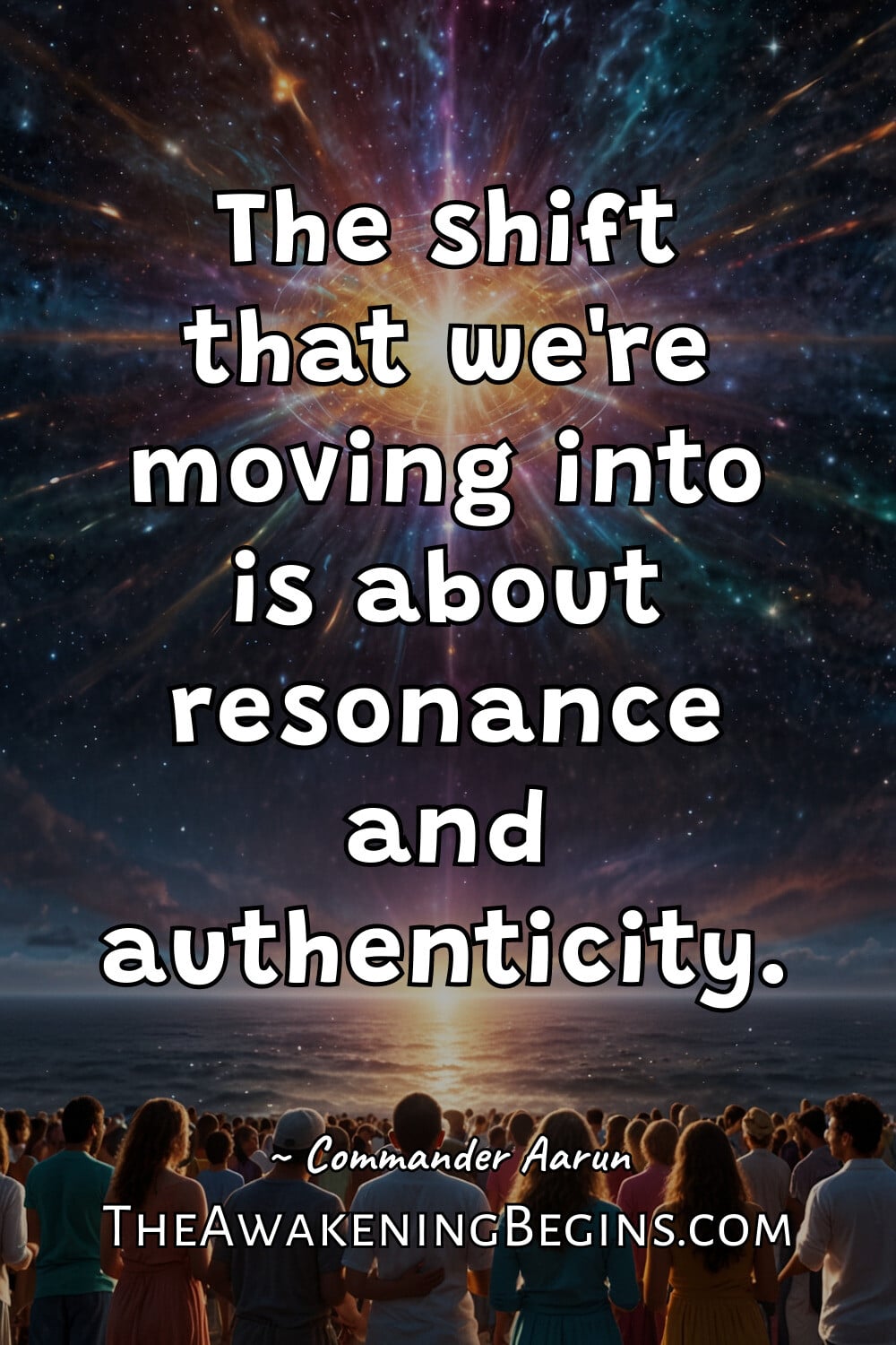 Pinterest Image The shift that we're moving into is about resonance and authenticity.
