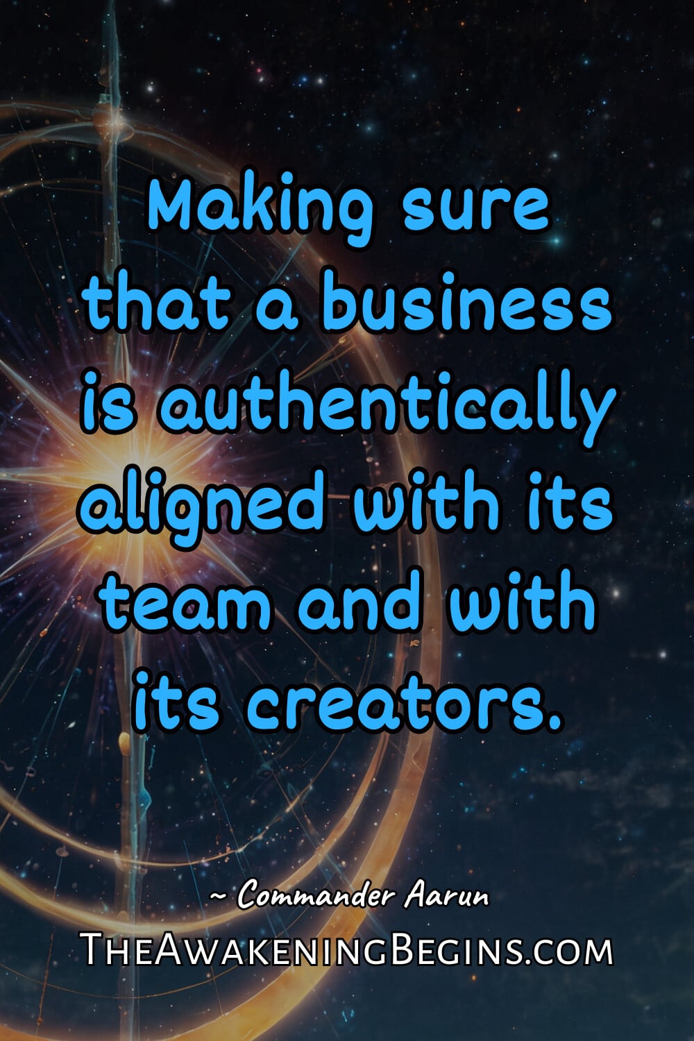 Pinterest Image Making sure that a business is authentically aligned with its team and with its creators.
