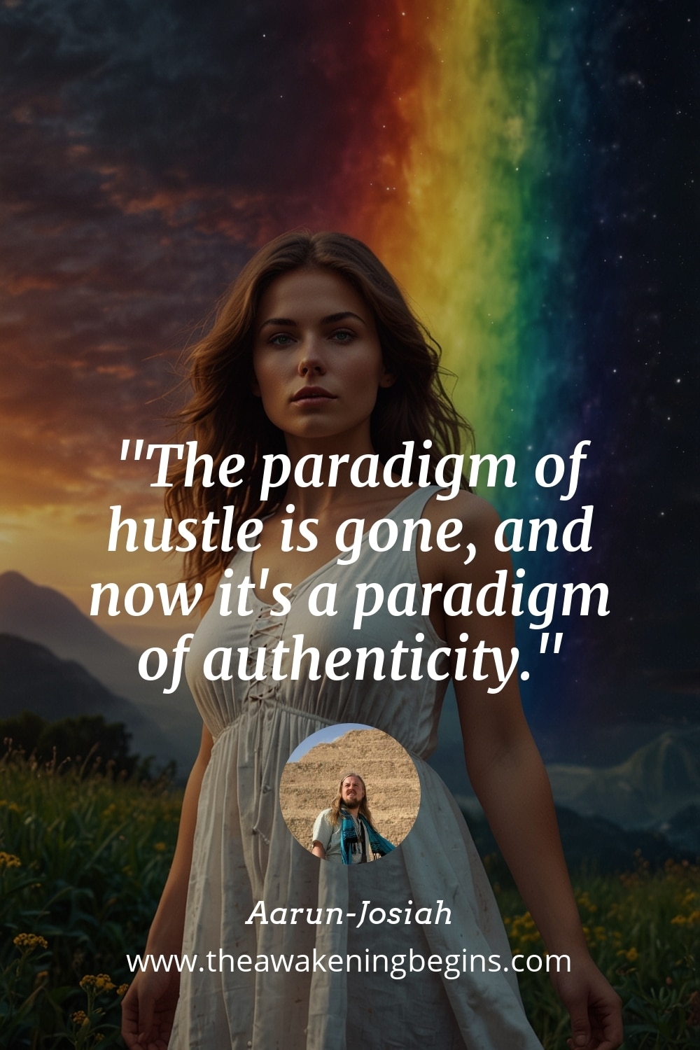Pinterst Image The paradigm of hustle is gone, and now it's a paradigm of authenticity.
