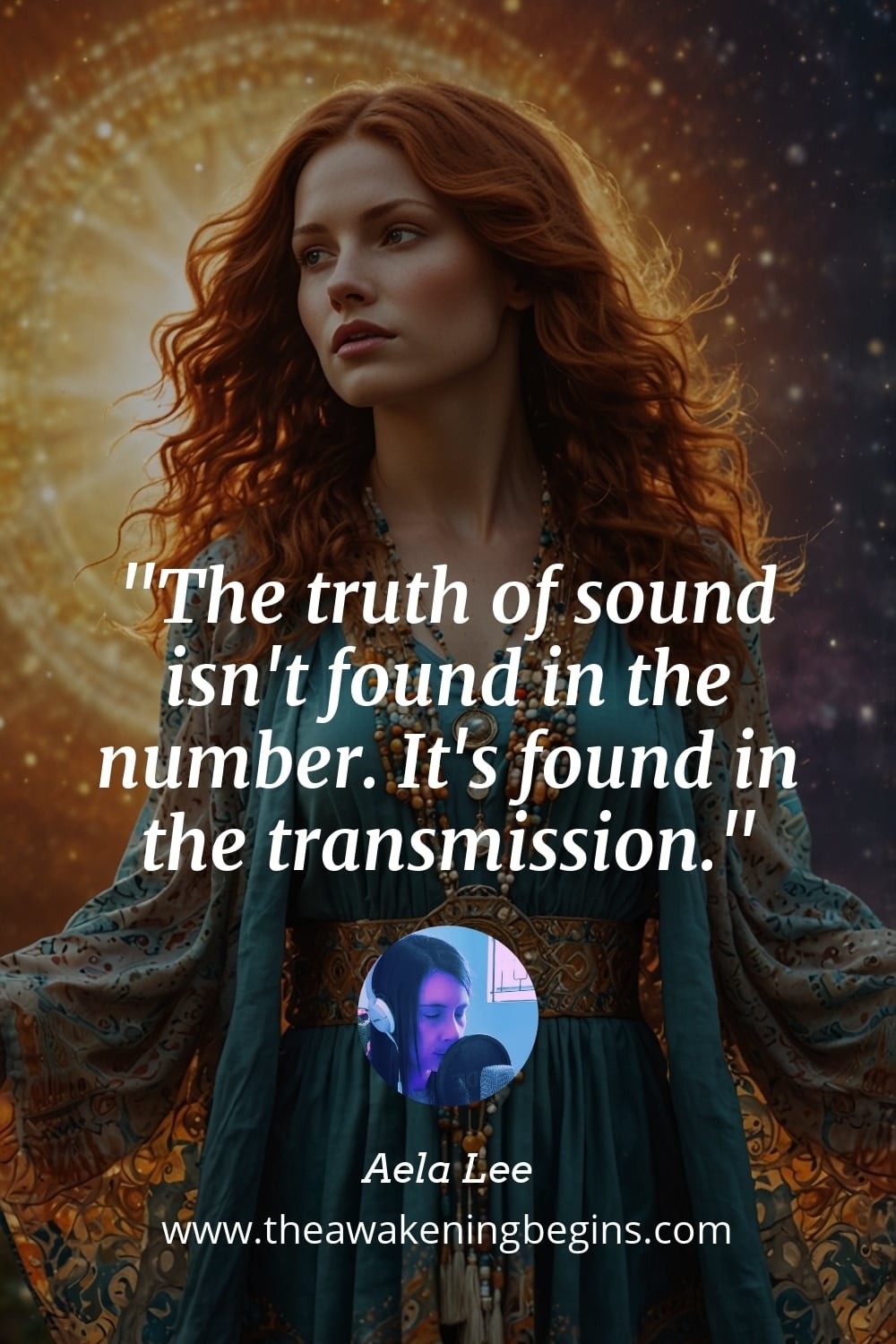 Pinterst Image The truth of sound isn't found in the number. It's found in the transmission.