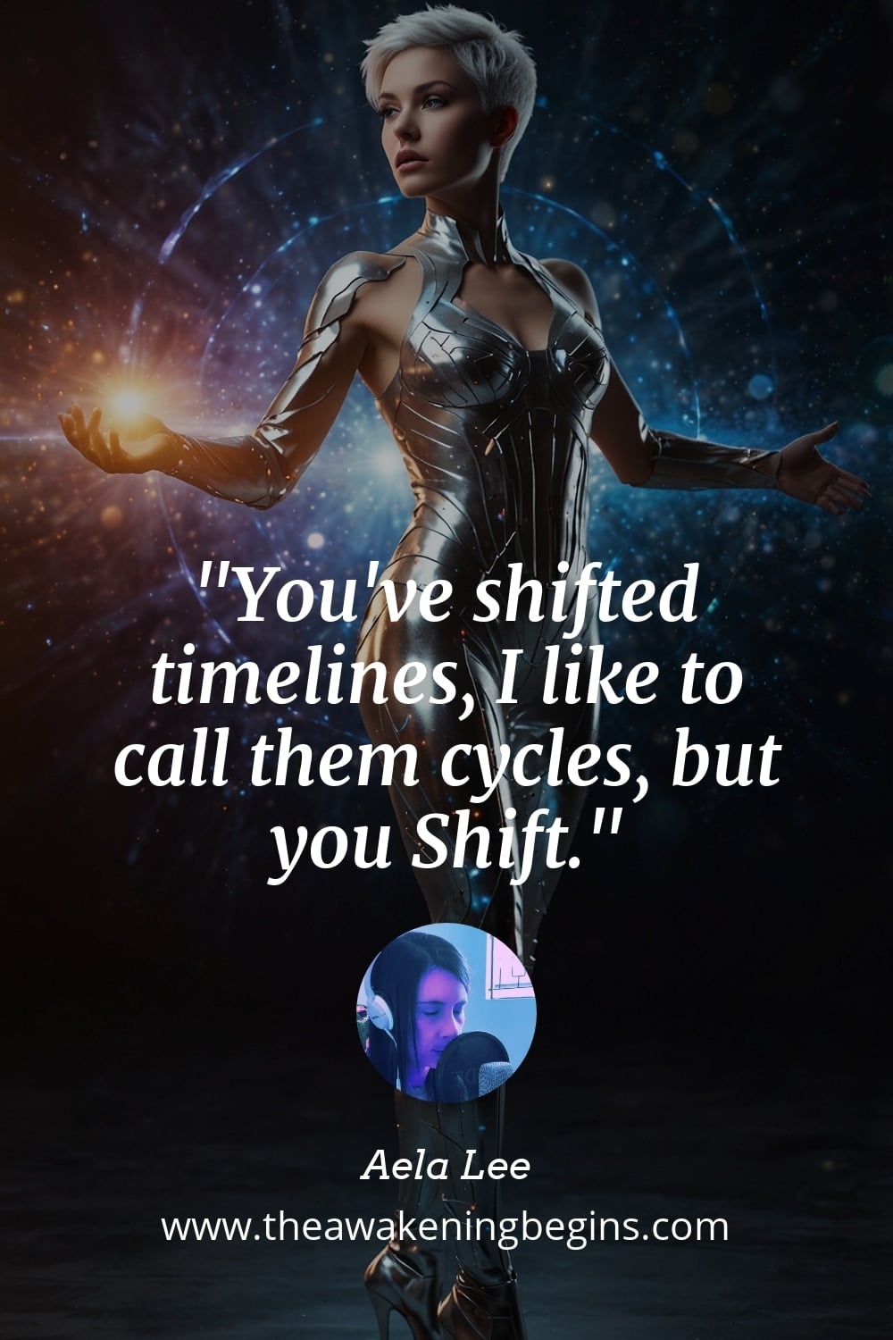 Pinterst Image You've shifted timelines, I like to call them cycles, but you Shift.
