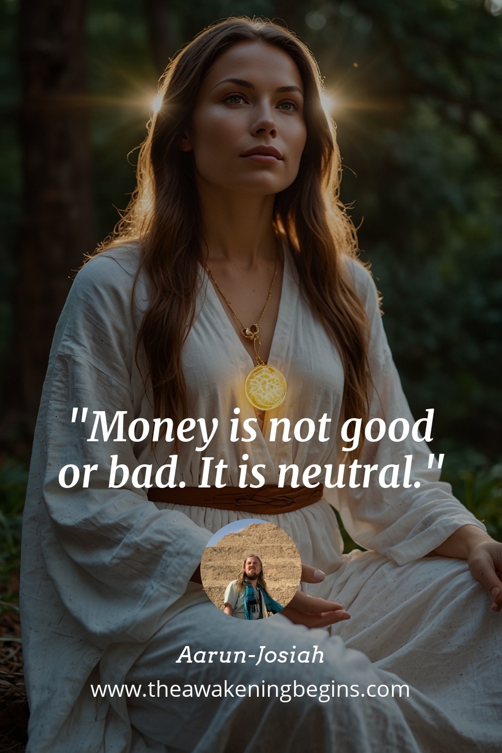 Pinterst Image Money is not good or bad. It is neutral.