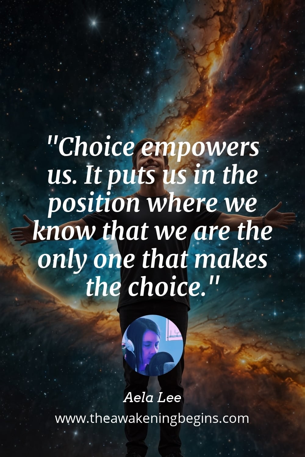 Pinterest Image Choice empowers us. It puts us in the position where we know that we are the only one that makes the choice.