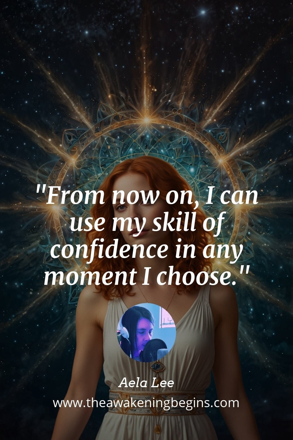 Pinterest Image From now on, I can use my skill of confidence in any moment I choose.