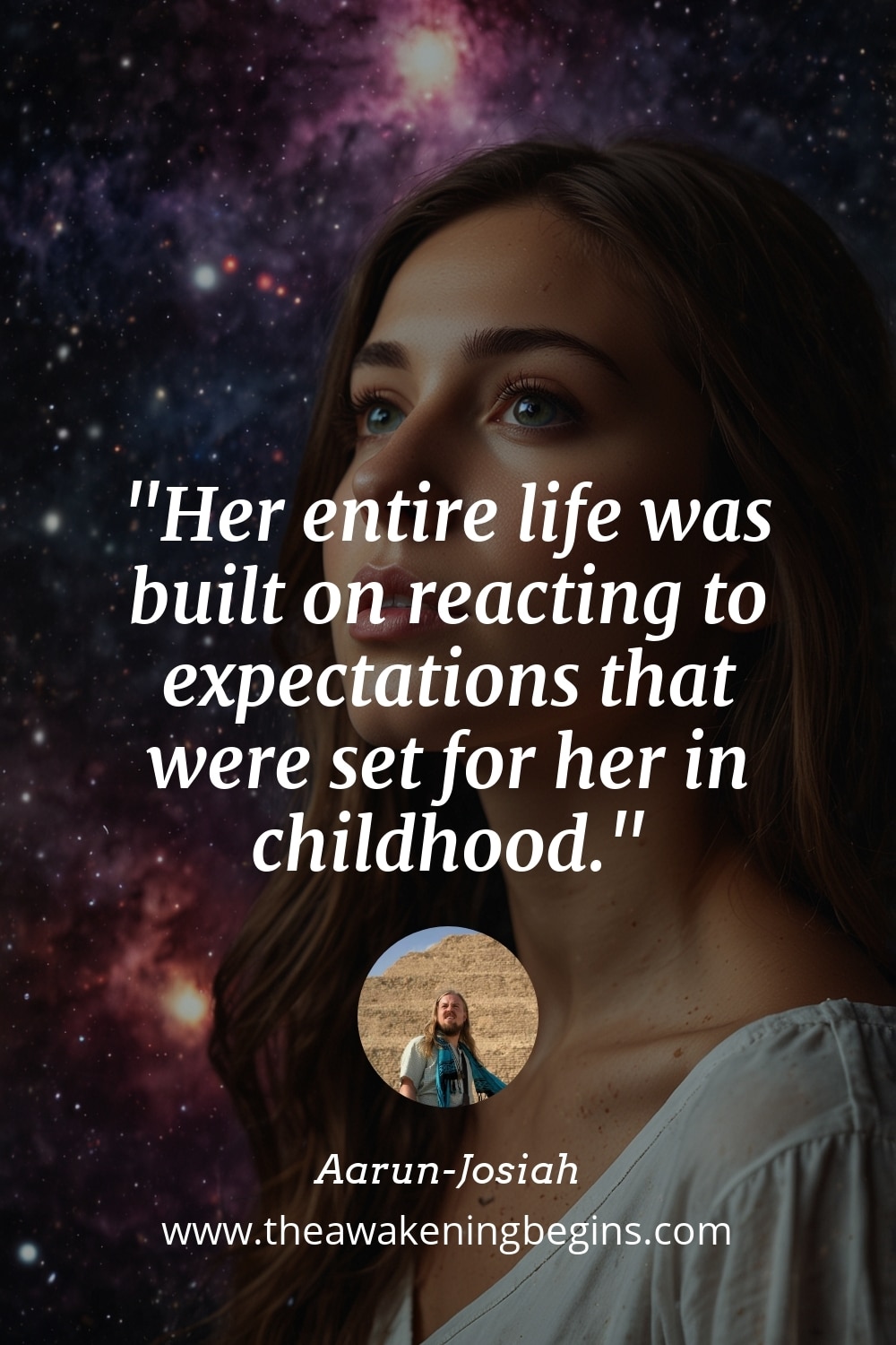 Pinterst Image Her entire life was built on reacting to expectations that were set for her in childhood.