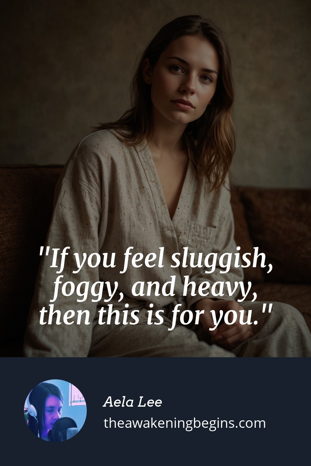 Pinterst Image If you feel sluggish, foggy, and heavy, then this is for you.