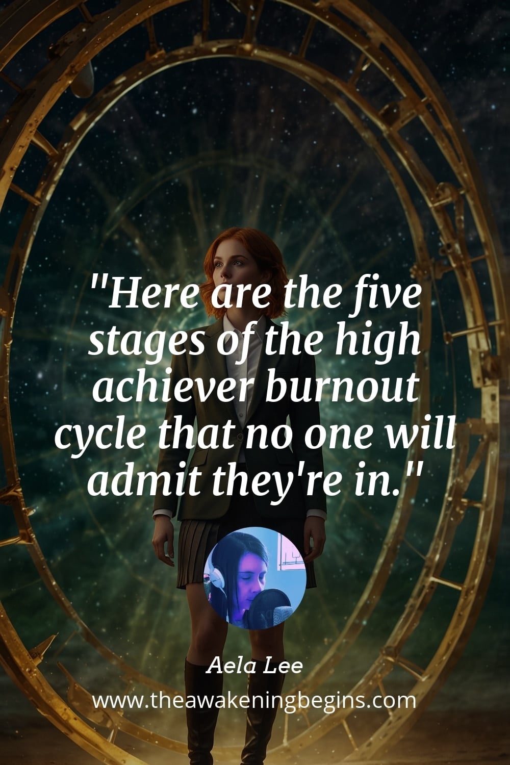 Pinterst Image Here are the five stages of the high achiever burnout cycle that no one will admit they're in.