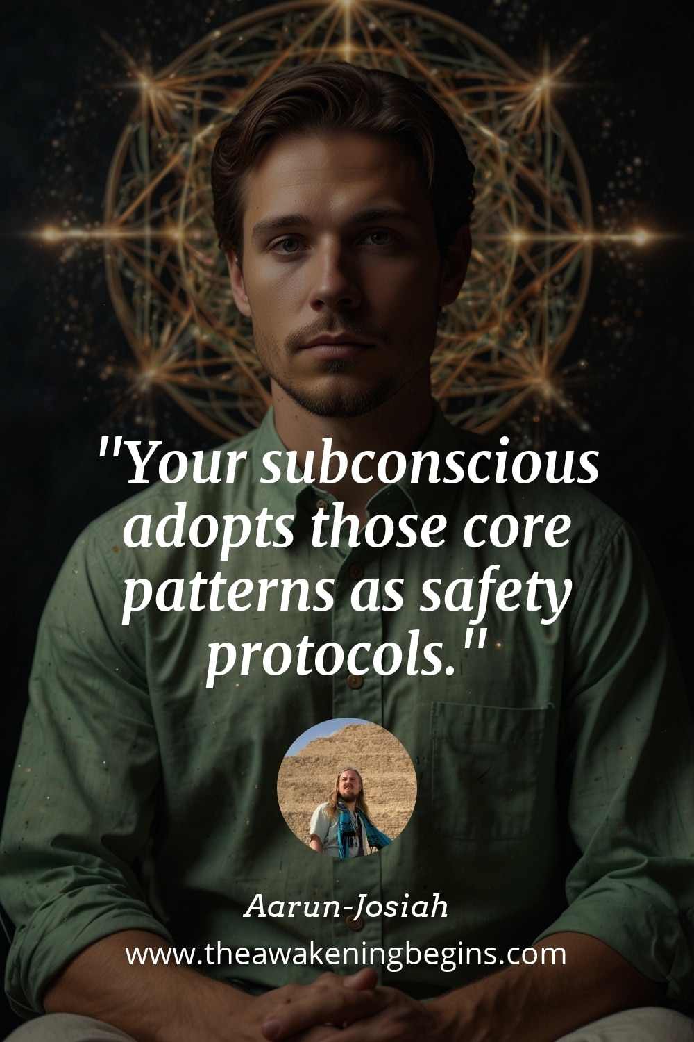 Pinterest Image Your subconscious adopts those core patterns as safety protocols.