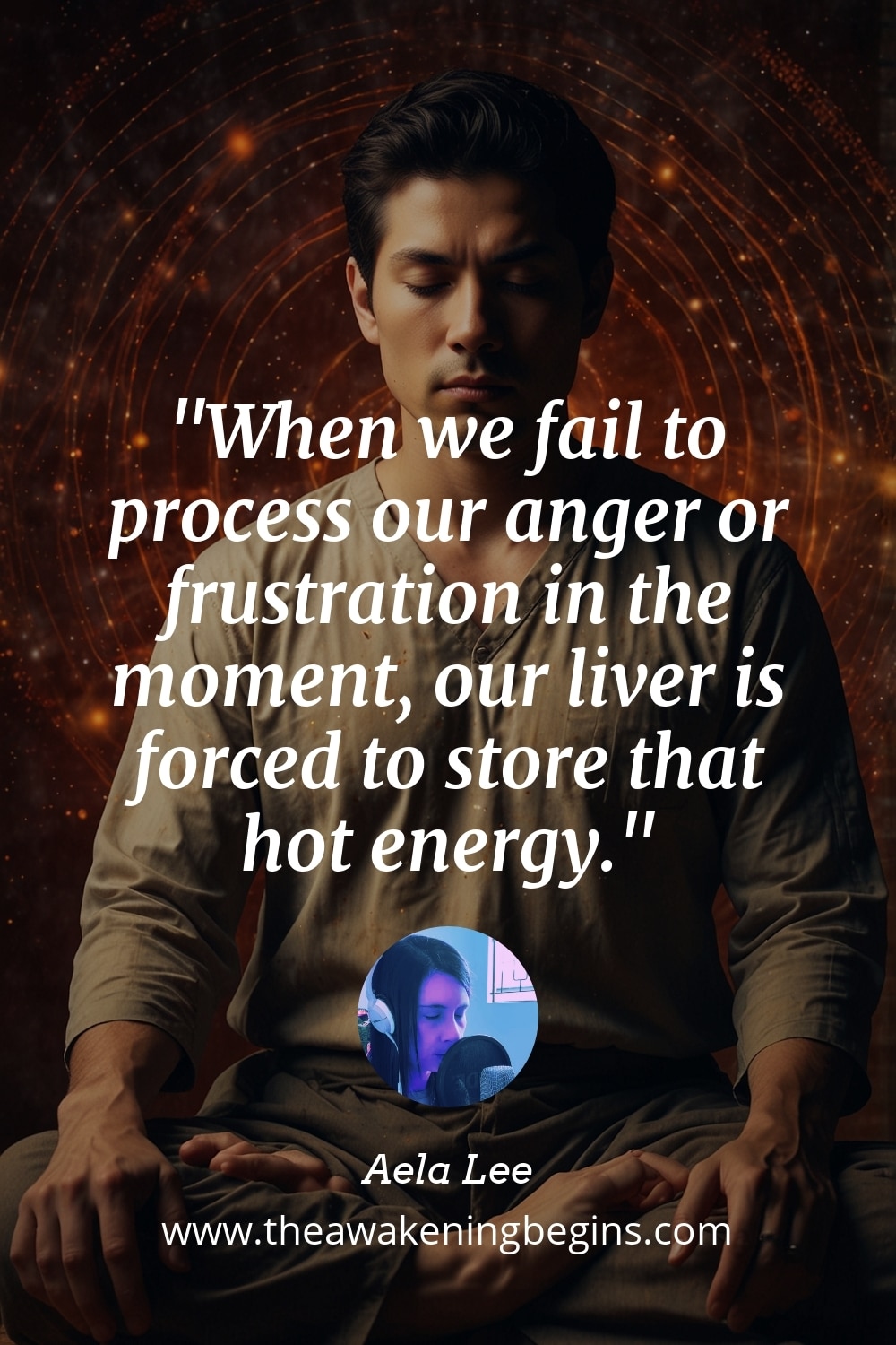 Pinterest Image When we fail to process our anger or frustration in the moment, our liver is forced to store that hot energy.