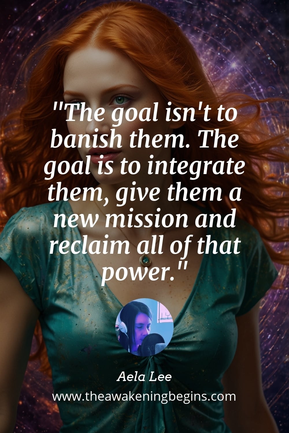 Pinterest Image The goal isn't to banish them. The goal is to integrate them, give them a new mission and reclaim all of that power.