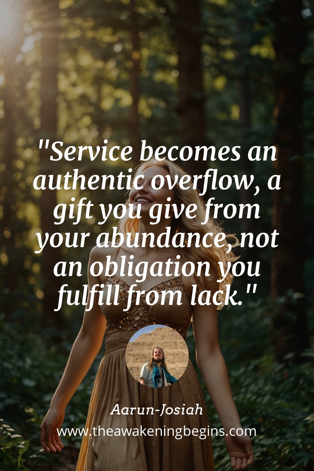 Pinterest Image Service becomes an authentic overflow, a gift you give from your abundance, not an obligation you fulfill from lack.