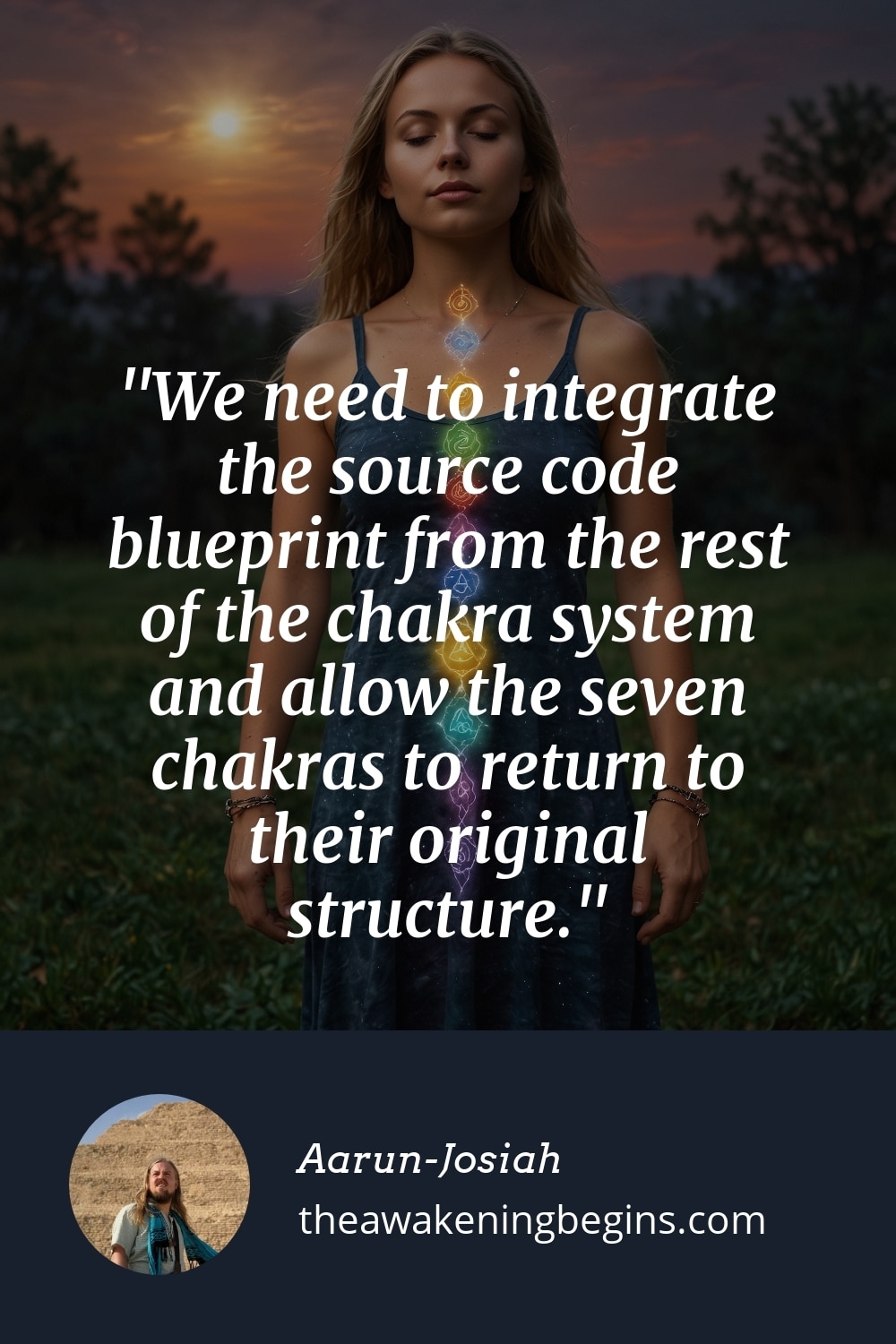 Pinterest Image We need to integrate the source code blueprint from the rest of the chakra system and allow the seven chakras to return to their original structure.