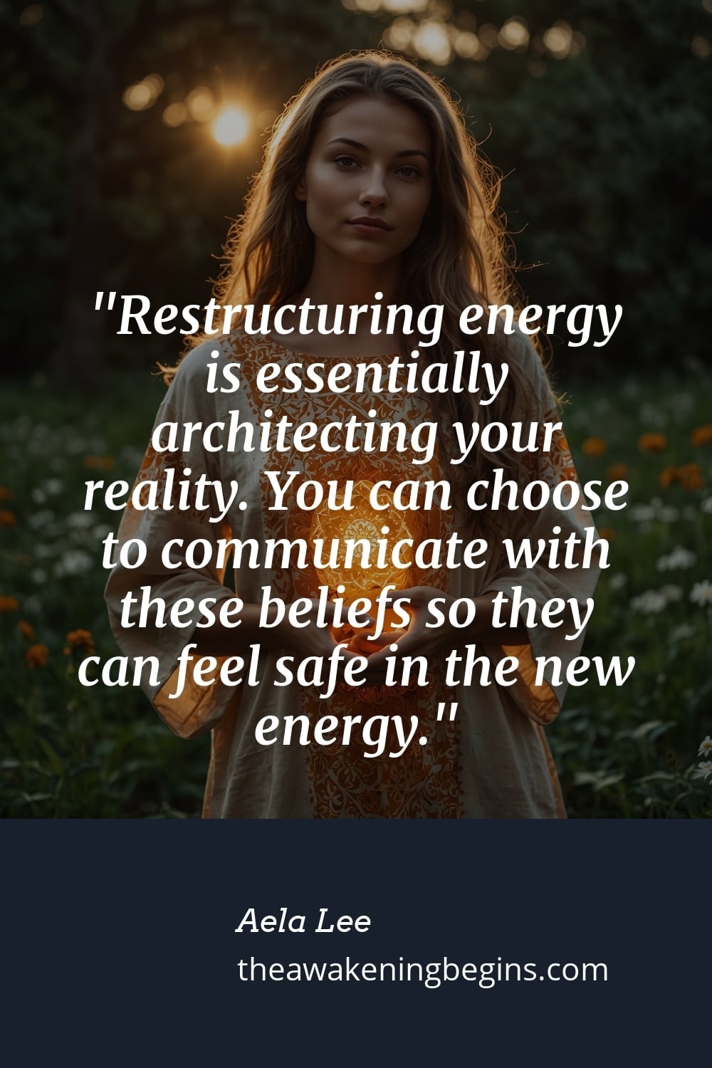 Pinterest Image Restructuring energy is essentially architecting your reality. You can choose to communicate with these beliefs so they can feel safe in the new energy.