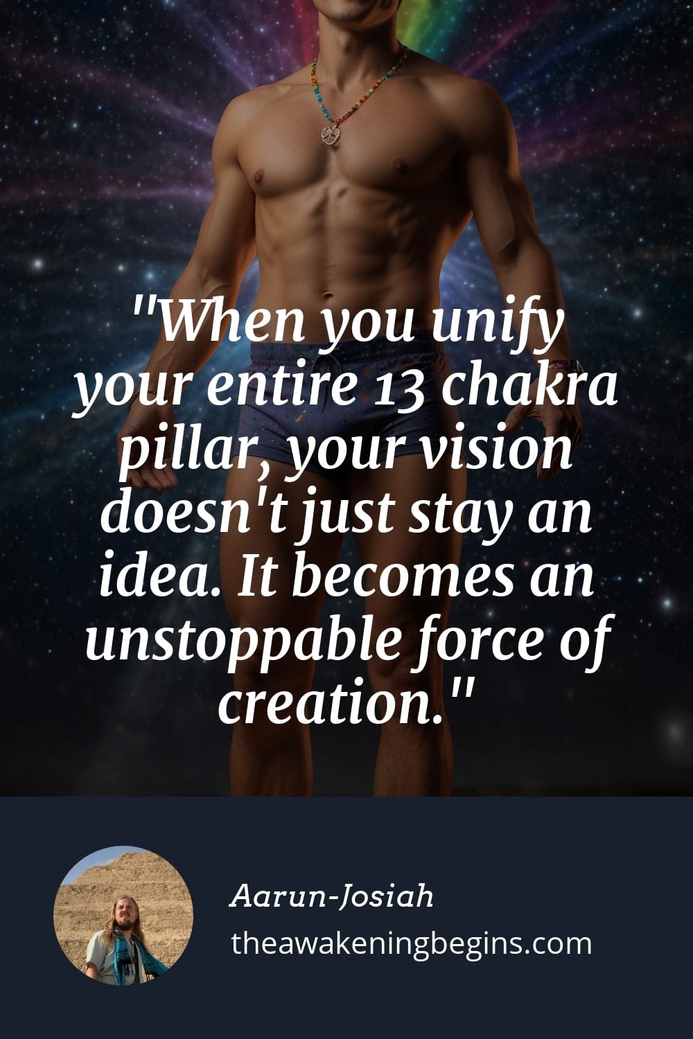 Pinterest Image When you unify your entire 13 chakra pillar, your vision doesn't just stay an idea. It becomes an unstoppable force of creation.
