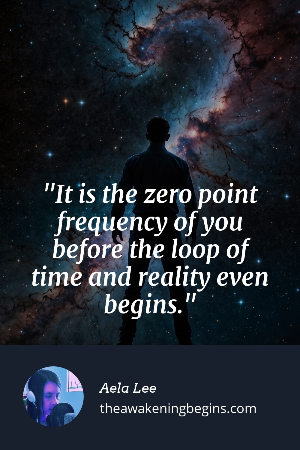 Pinterest Image It is the zero point frequency of you before the loop of time and reality even begins.