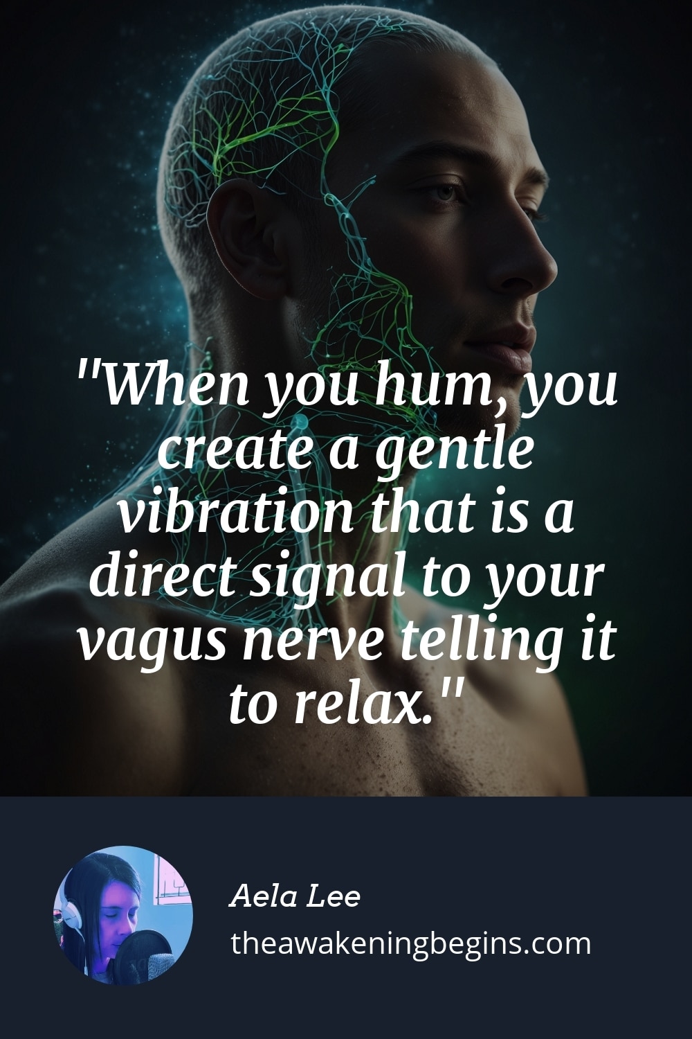 Pinterest Image When you hum, you create a gentle vibration that is a direct signal to your vagus nerve telling it to relax.