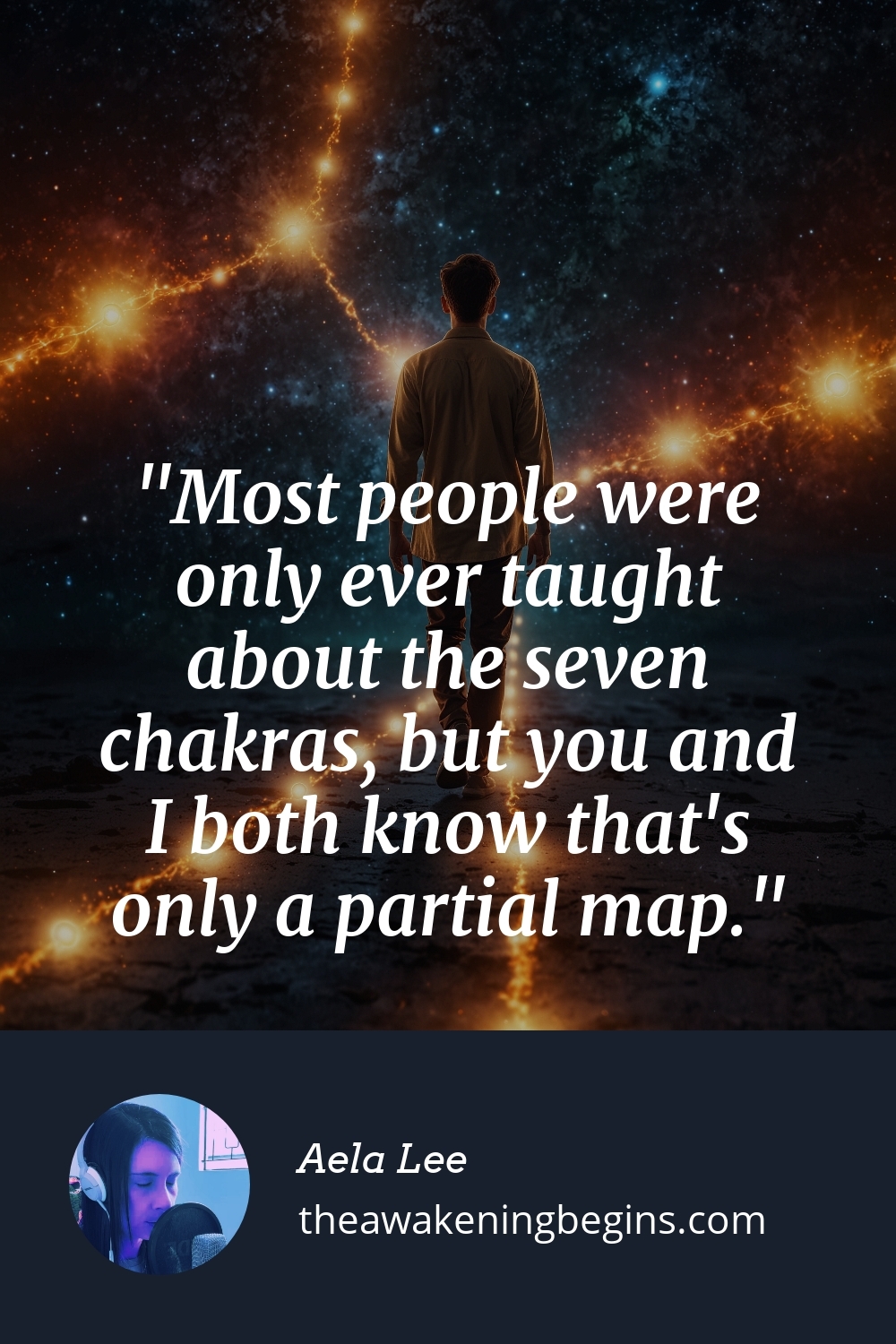 Pinterst Image Most people were only ever taught about the seven chakras, but you and I both know that's only a partial map.