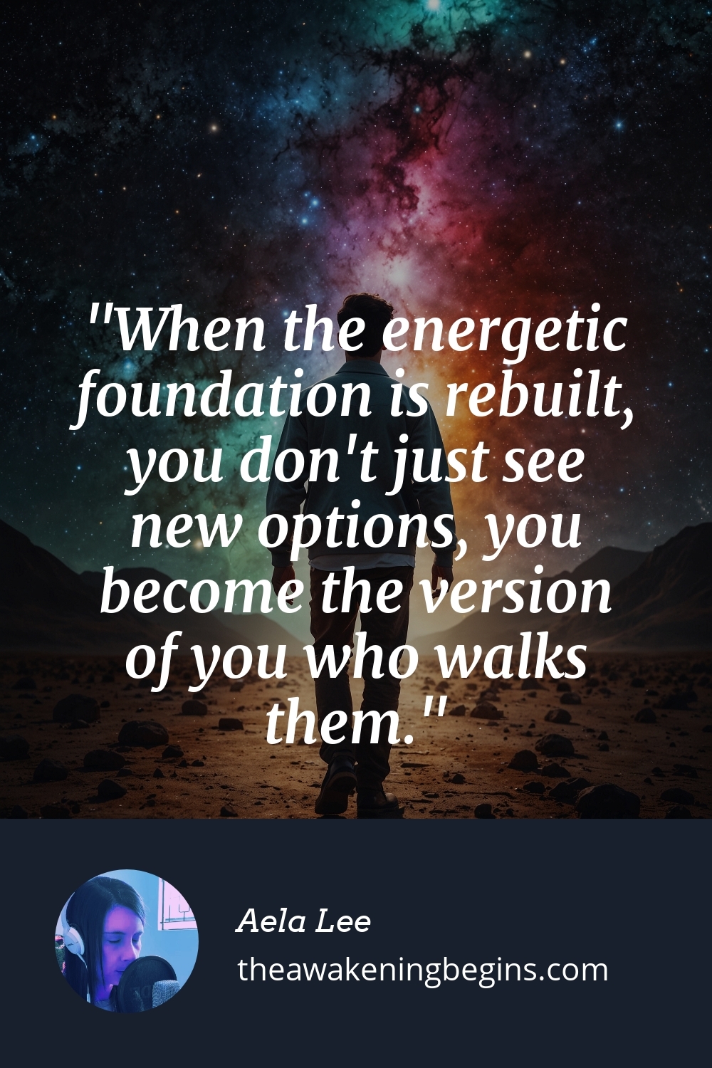 Pinterest Image When the energetic foundation is rebuilt, you don't just see new options, you become the version of you who walks them.