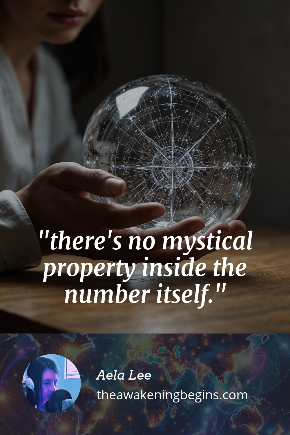Pinterst Image there's no mystical property inside the number itself.