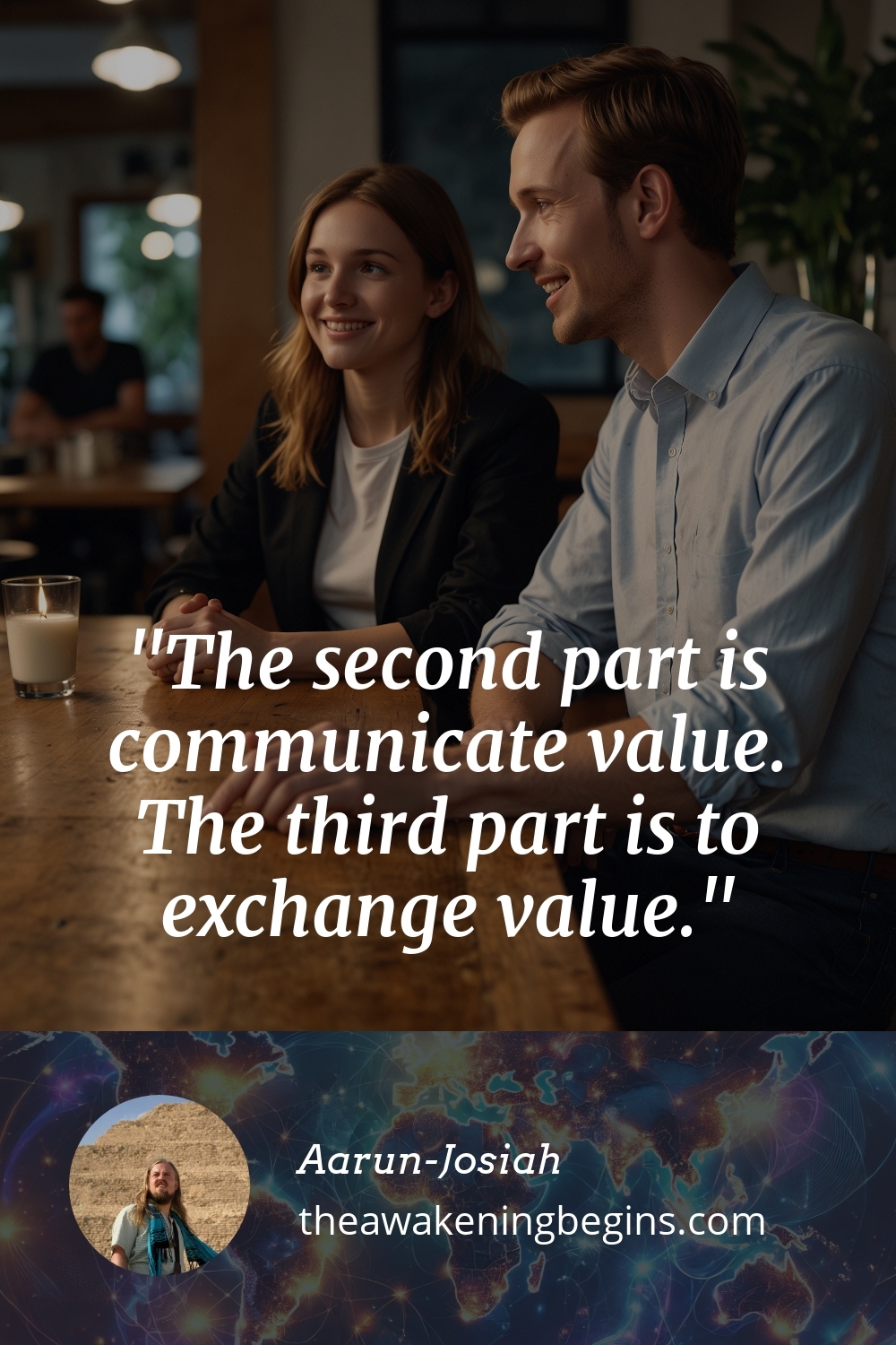 Pinterest Image The second part is communicate value. The third part is to exchange value.