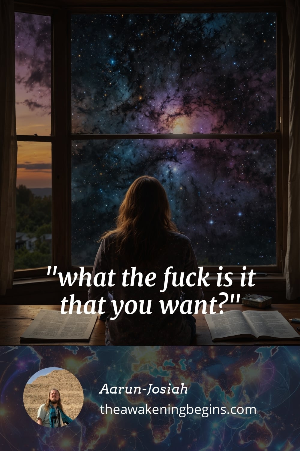 Pinterst Image what the fuck is it that you want?