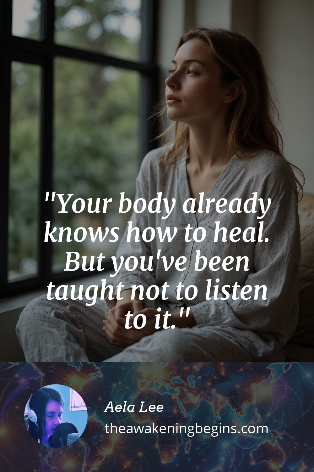 Pinterst Image Your body already knows how to heal. But you've been taught not to listen to it.