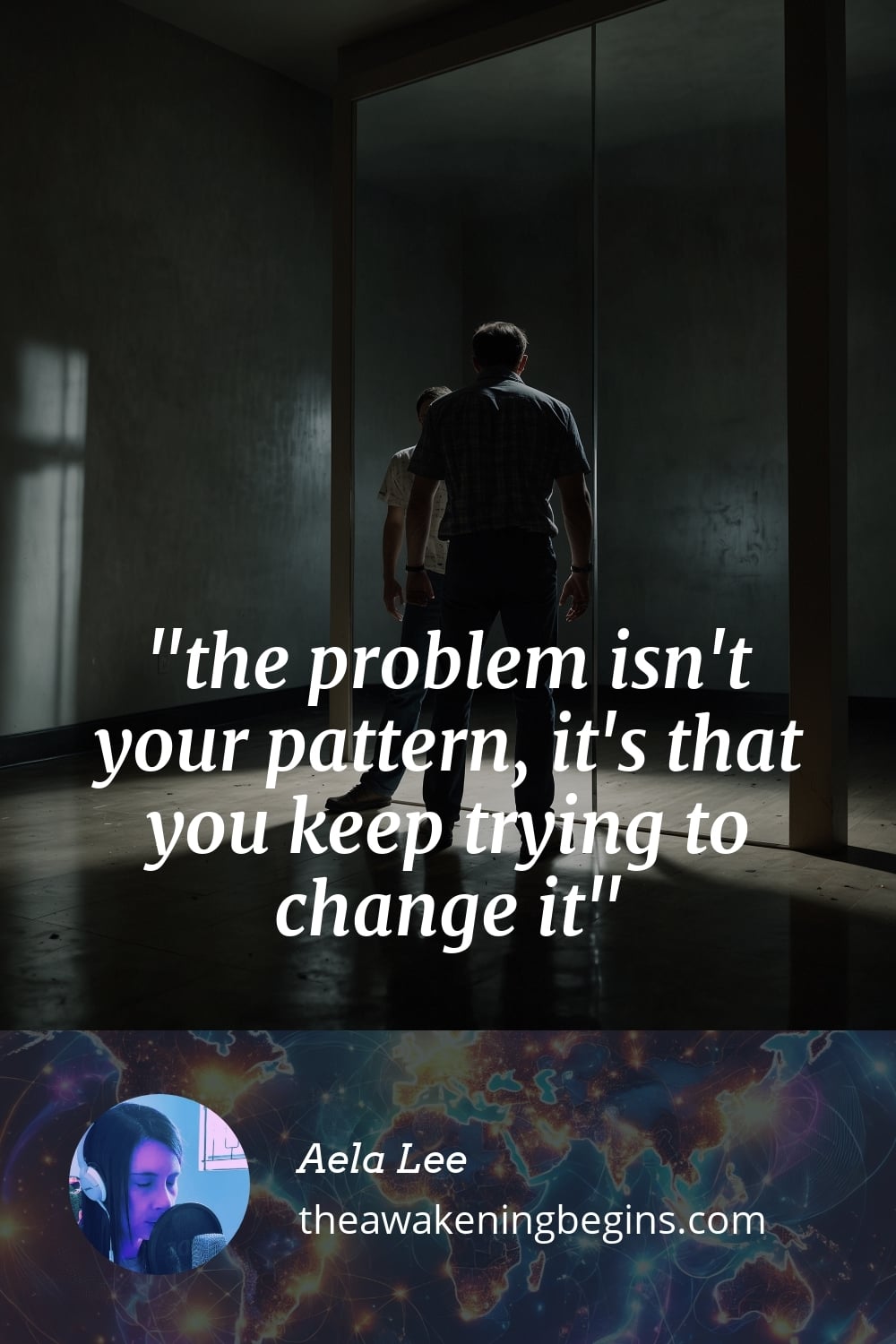 Pinterst Image the problem isn't your pattern, it's that you keep trying to change it