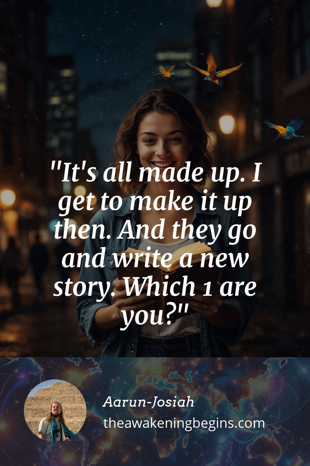Pinterest Image It's all made up. I get to make it up then. And they go and write a new story. Which 1 are you?