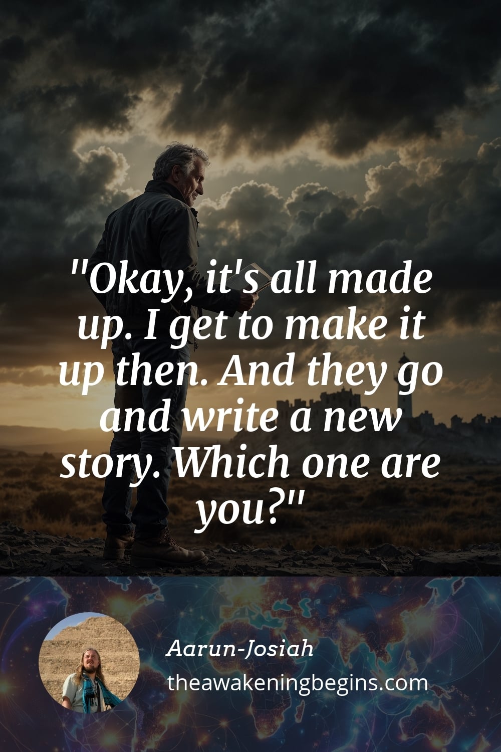Pinterest Image Okay, it's all made up. I get to make it up then. And they go and write a new story. Which one are you?