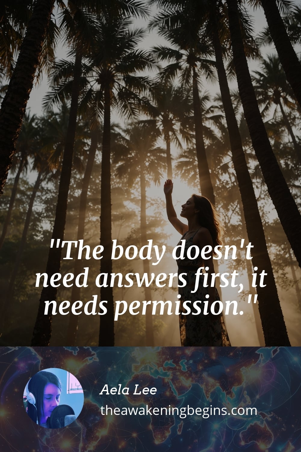 Pinterest Image The body doesn't need answers first, it needs permission.
