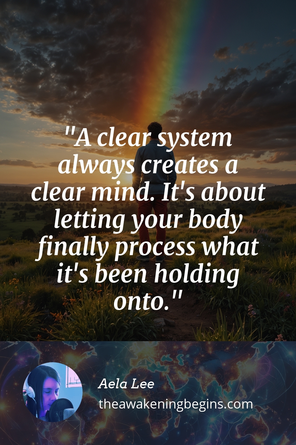 Pinterest Image A clear system always creates a clear mind. It's about letting your body finally process what it's been holding onto.