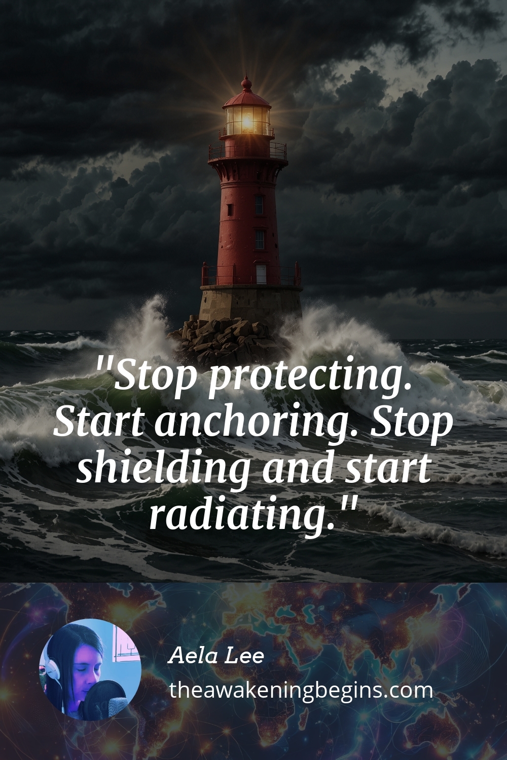 Pinterest Image Stop protecting. Start anchoring. Stop shielding and start radiating.