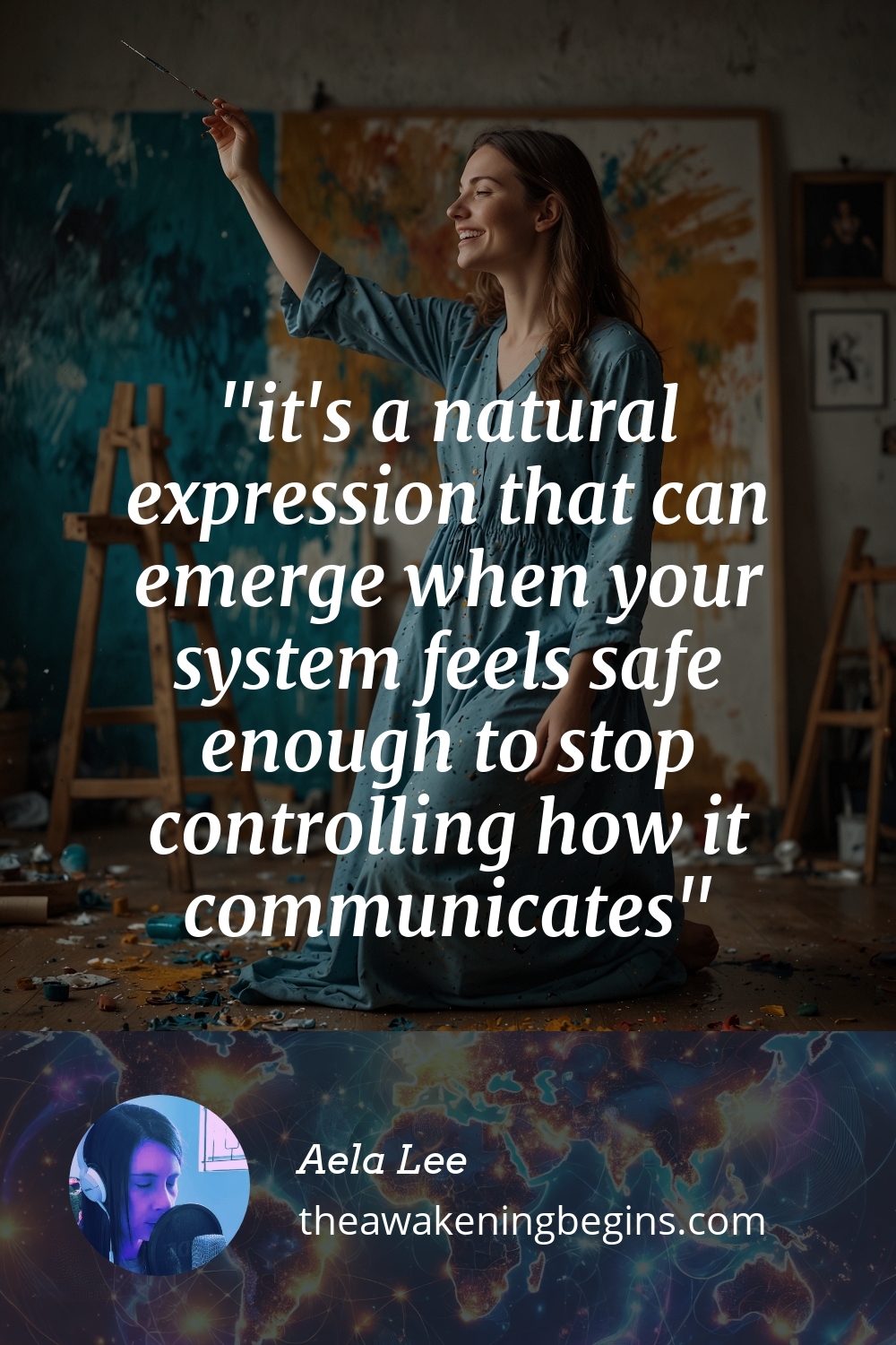 Pinterest Image it's a natural expression that can emerge when your system feels safe enough to stop controlling how it communicates
