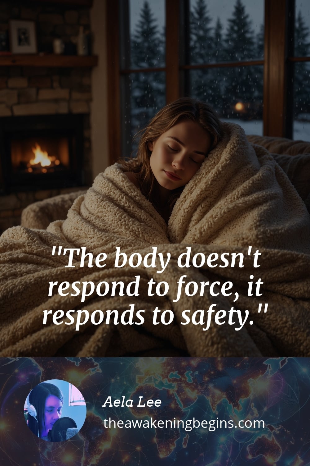 Pinterest Image The body doesn't respond to force, it responds to safety.