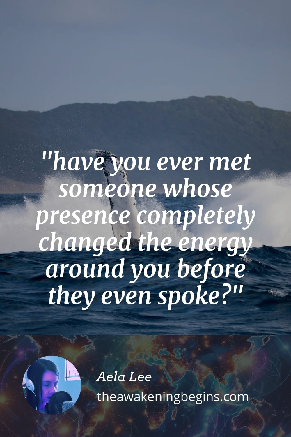 Pinterst Image have you ever met someone whose presence completely changed the energy around you before they even spoke?