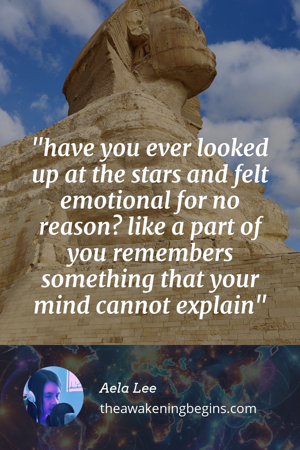 Pinterst Image have you ever looked up at the stars and felt emotional for no reason? like a part of you remembers something that your mind cannot explain