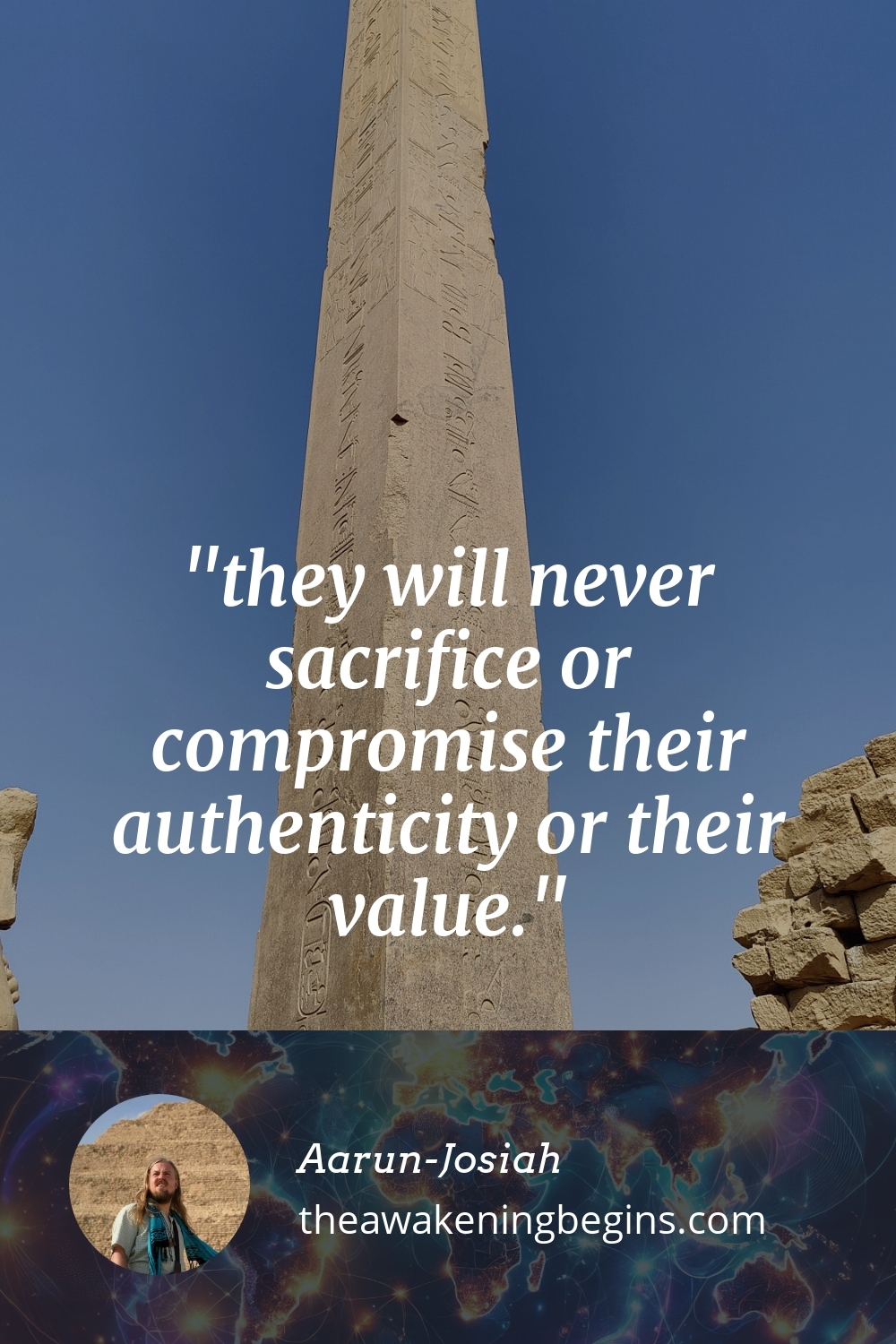 Pinterst Image they will never sacrifice or compromise their authenticity or their value.