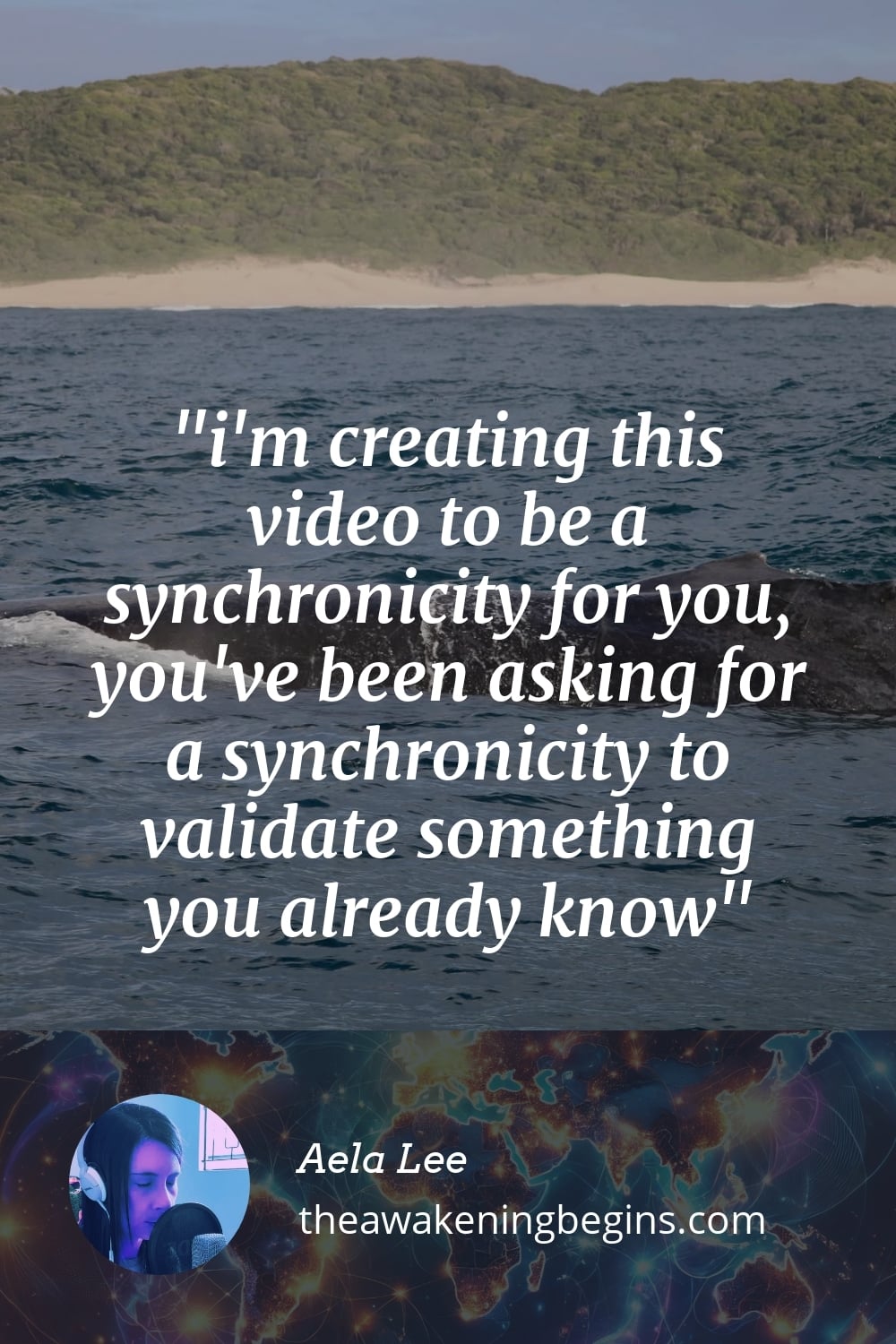 Pinterst Image i'm creating this video to be a synchronicity for you, you've been asking for a synchronicity to validate something you already know