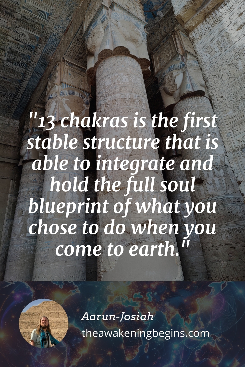 Pinterest Image 13 chakras is the first stable structure that is able to integrate and hold the full soul blueprint of what you chose to do when you come to earth.
