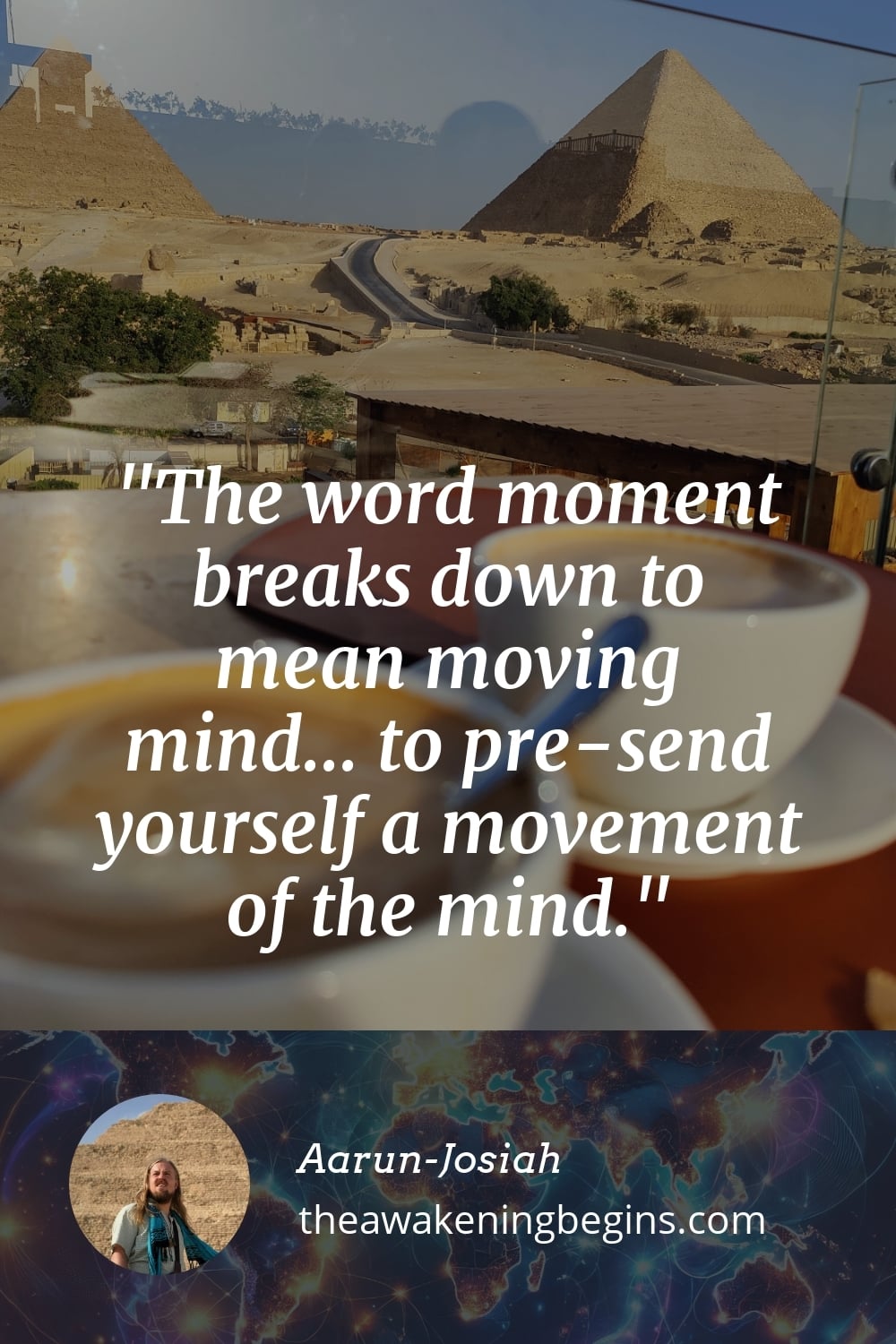 Pinterest Image The word moment breaks down to mean moving mind... to pre-send yourself a movement of the mind.