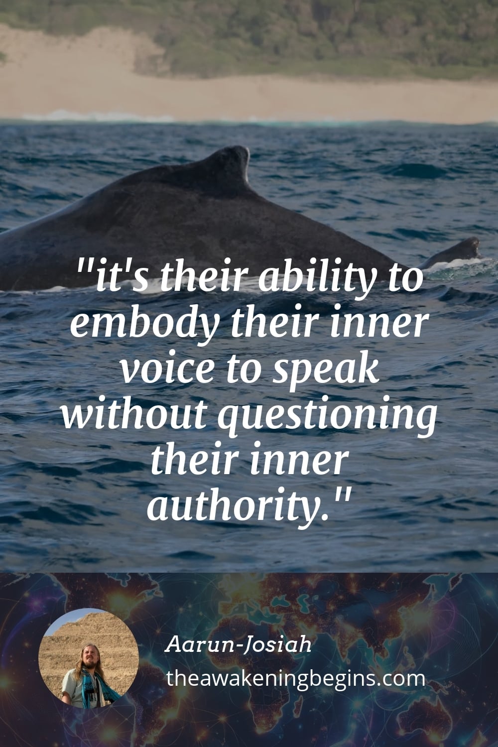 Pinterest Image it's their ability to embody their inner voice to speak without questioning their inner authority.