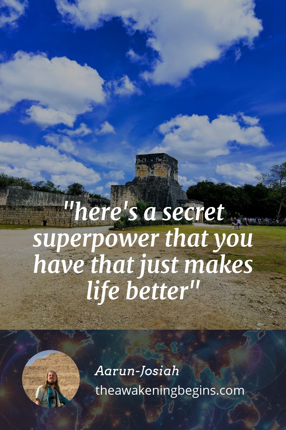 Pinterest Image here's a secret superpower that you have that just makes life better
