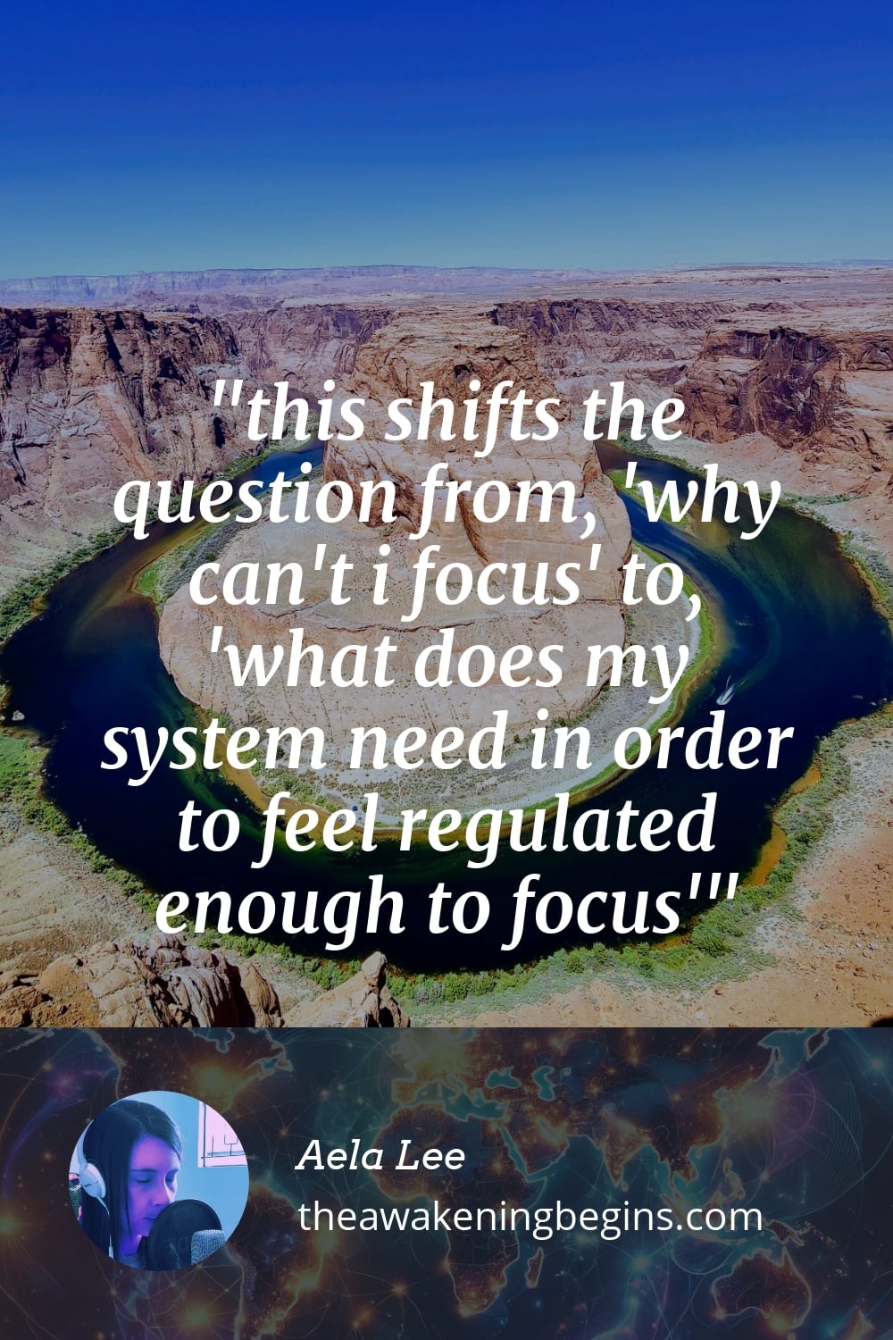 Pinterest Image this shifts the question from, 'why can't i focus' to, 'what does my system need in order to feel regulated enough to focus'