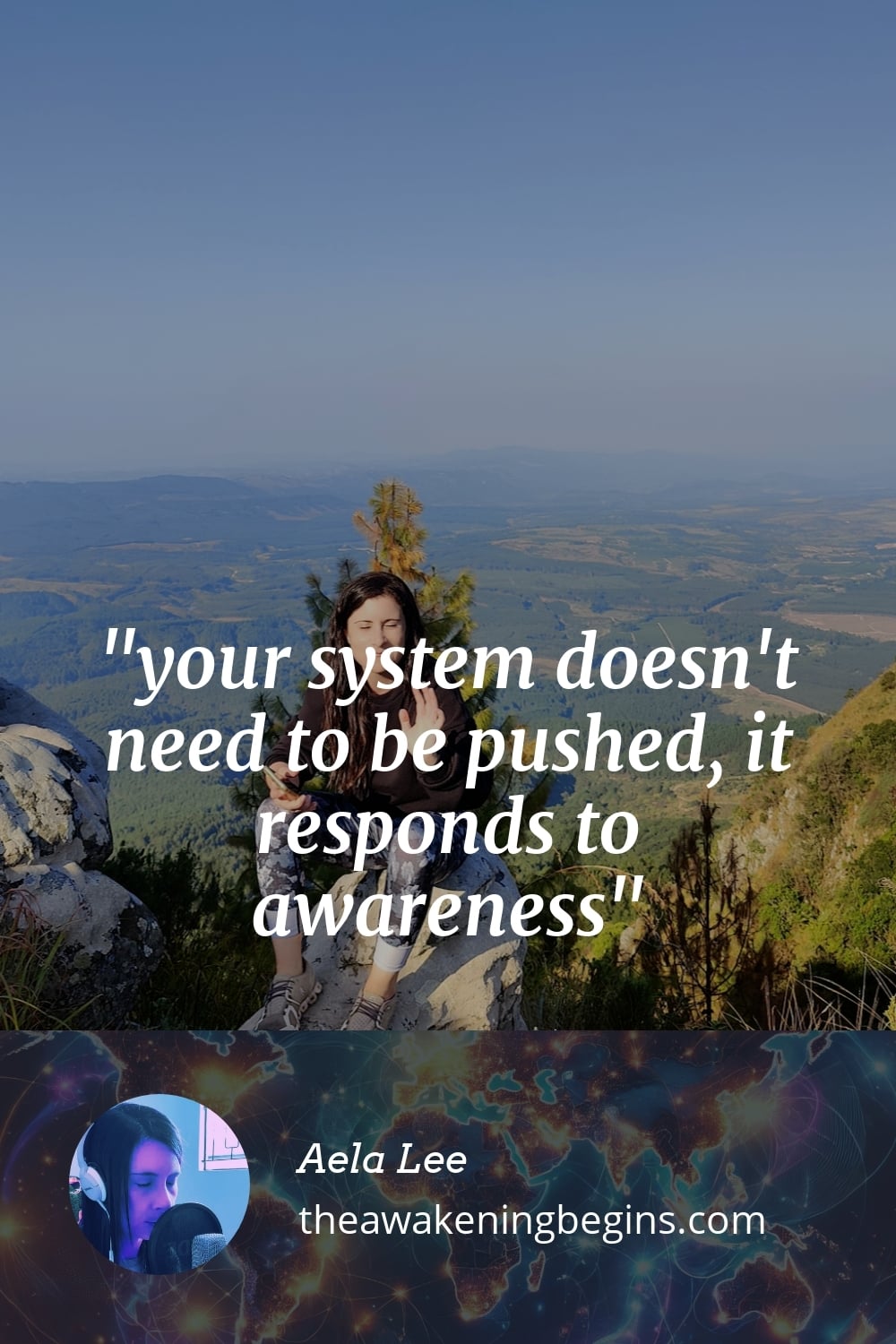 Pinterest Image your system doesn't need to be pushed, it responds to awareness