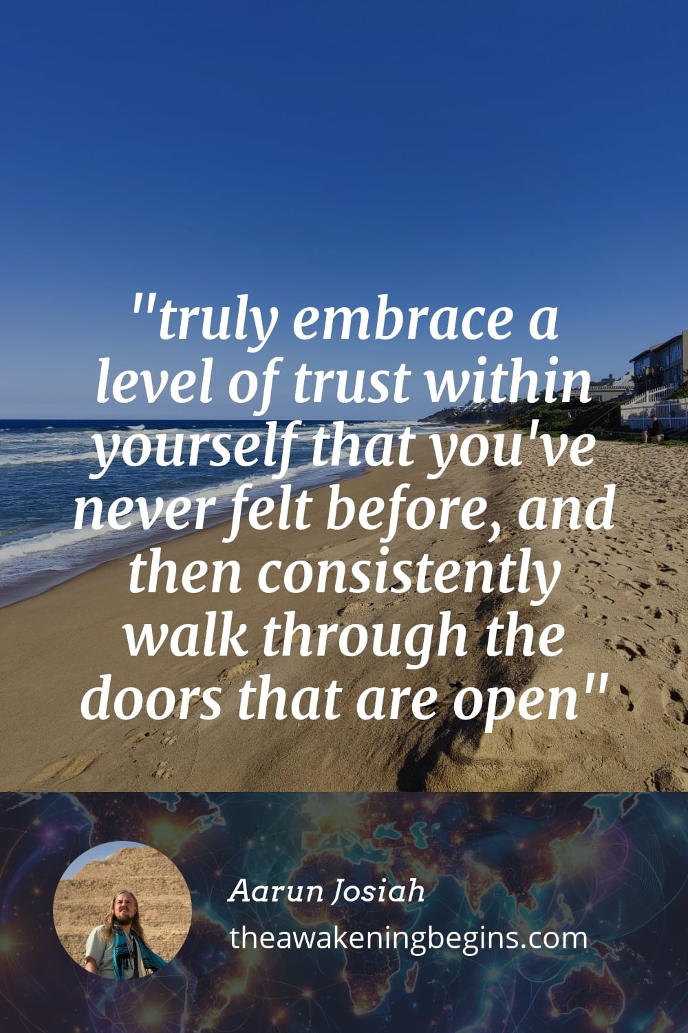 Pinterest Image truly embrace a level of trust within yourself that you've never felt before, and then consistently walk through the doors that are open
