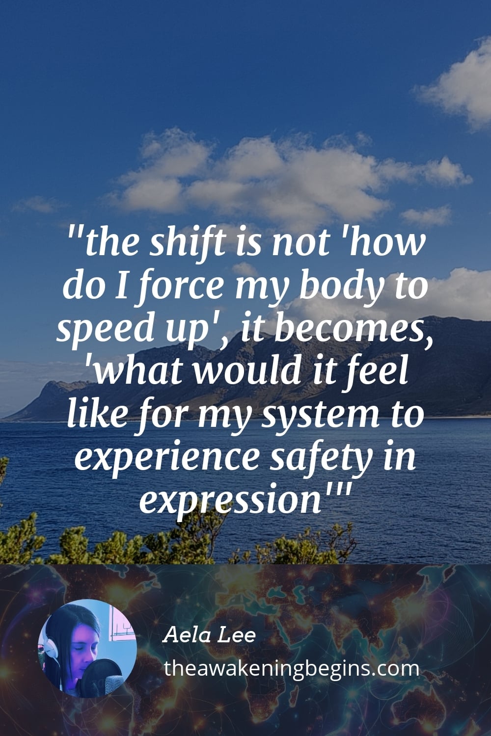 Pinterest Image the shift is not 'how do I force my body to speed up', it becomes, 'what would it feel like for my system to experience safety in expression'