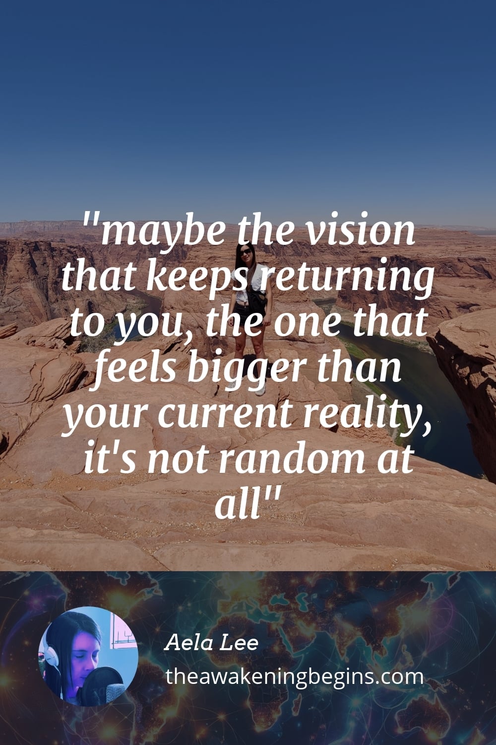 Pinterest Image maybe the vision that keeps returning to you, the one that feels bigger than your current reality, it's not random at all