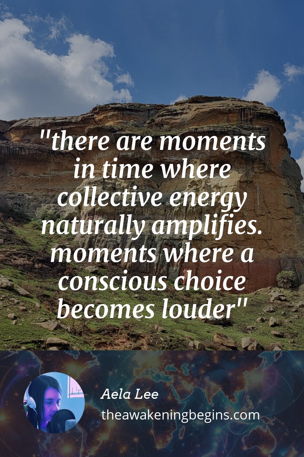 Pinterst Image there are moments in time where collective energy naturally amplifies. moments where a conscious choice becomes louder